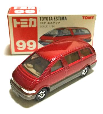 Tomica Toyota Estima Red NO.99