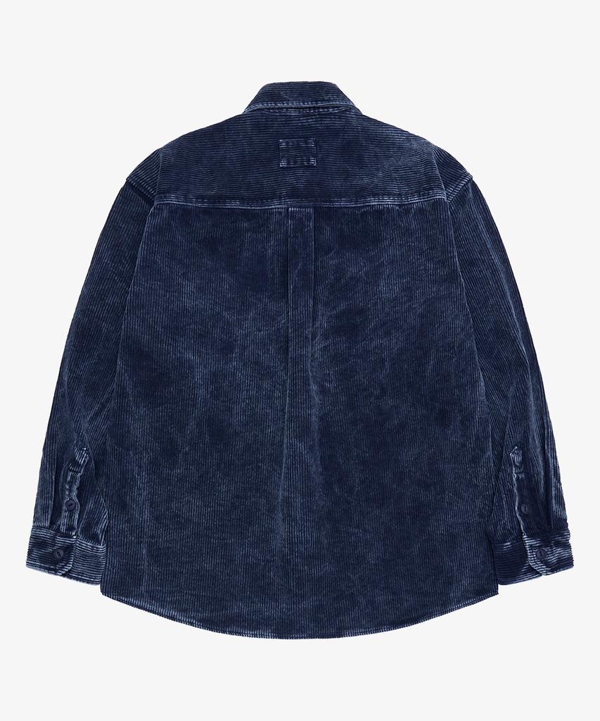 GOLDEN SUNSHINE Corduroy Washed Shirts_Navy