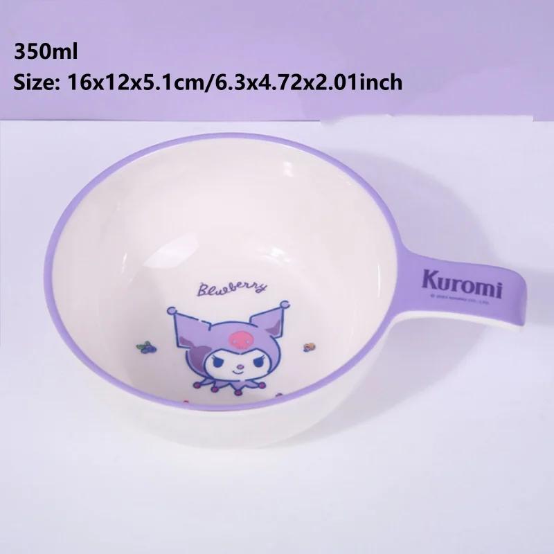 

WUHE Cute Dinnerware, Flatware Meal Kawaii Plate Bowl Tumbler Spoon, Ortable Reusable Travel Flatware for School Home