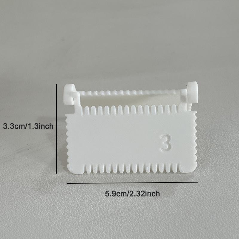 1pc 3D Printed Sewing Clip Durable Plastic Sewing Tool Simple Practical Design Easy Use Beginner Housewife DIY Project Grip