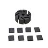 Impeller and Vane Repair Kit for W220 R230 C215 PSE Vacuum Pumps, with Internal Rotating Parts for Air Operated Central Locking Pump Repair Work