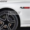Car Styling 3D Metal Chrome Zinc Alloy Emblem Badge for Renault RS Line Clio Captur Megane Kadjar Arkana Koleos Sandero Safrane