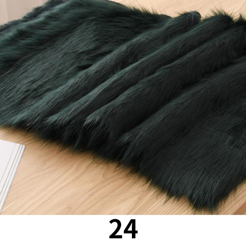 100*170cm Imitation Fox Fur Fabric 5cm Long Artificial Fur Plush Fabric For Diy Carpet Jewelry Phone Counter Cover Photo Props