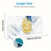 Argentina National Football Team Print  Cushion Non-slip Laptop Tablet Big Mousepad XXL Mat Mini PC Playmat With Lock Edge