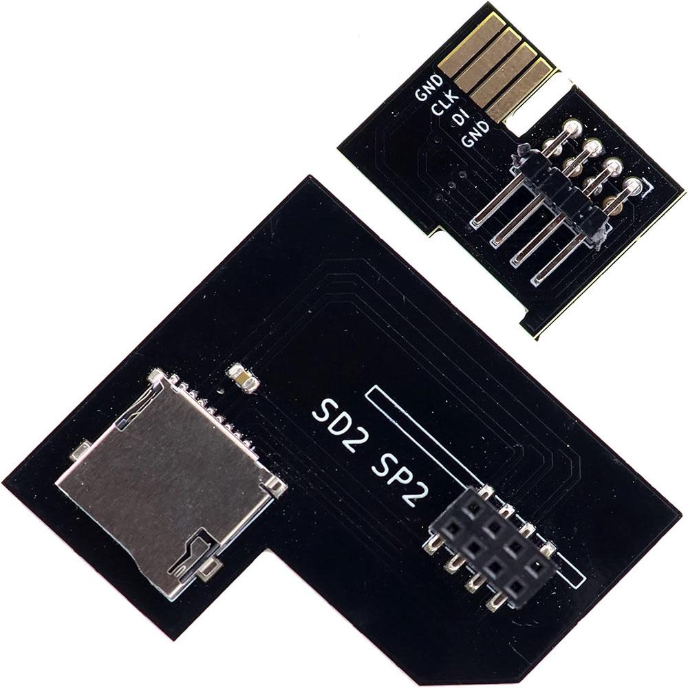 MicroSD Reader Adapter for Nintendo GameCube GC Loader Serial Port 2 SD2SP2