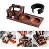 Practical Coffee Machine Organizer Coffee Tamper Station Multifuntional Tamping Station Coffee Base Coffee Brewing Tool