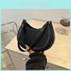 Fashionable Vintage Pu Leather Shoulder Bag Street Style Mid-size Women's Handbag