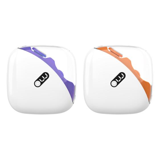 2-i-1 Elektrisk Nagelklippare 3 Hastigheter Nagelklippare med LED-ljus USB Uppladdningsbar Baby Barn Äldre Automatisk Fingernagelklippare Fil Polering