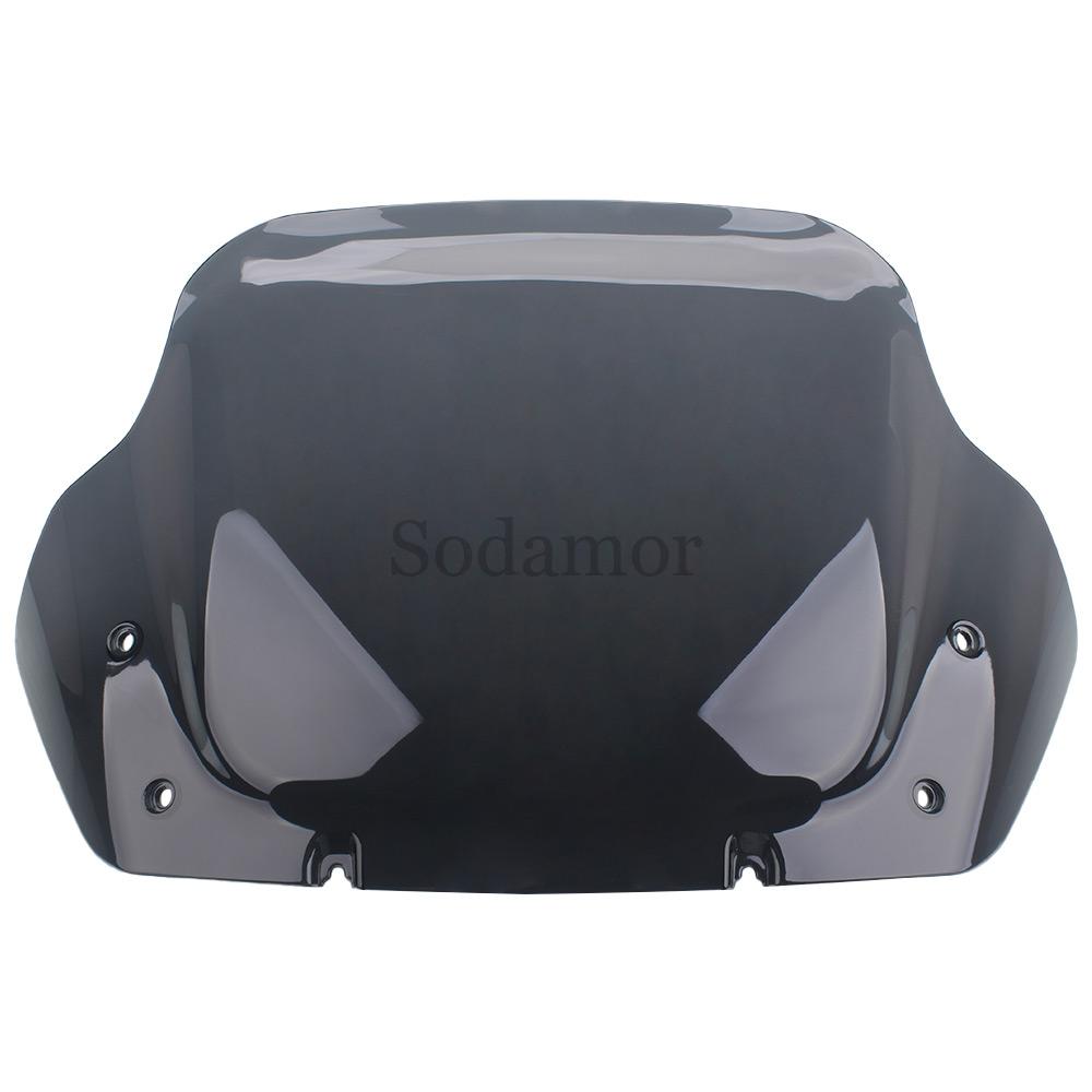 Motorcycle Accessories 14"  ABS Plastic Windscreens Smoke Windshield Fit For Harley Street Glide FLHX/I models 2024 2025 -later