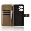 For Realme 14T 5G/Realme 14 5G Leather Wallet Case with Strap Diamond Texture Phone Cover