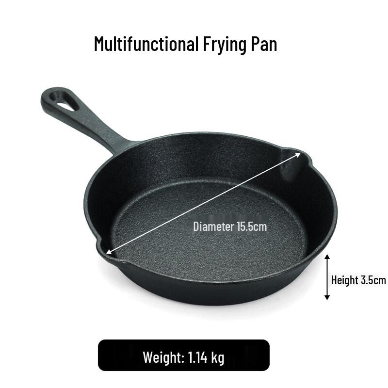 TLXT Cast Iron Frying Pan