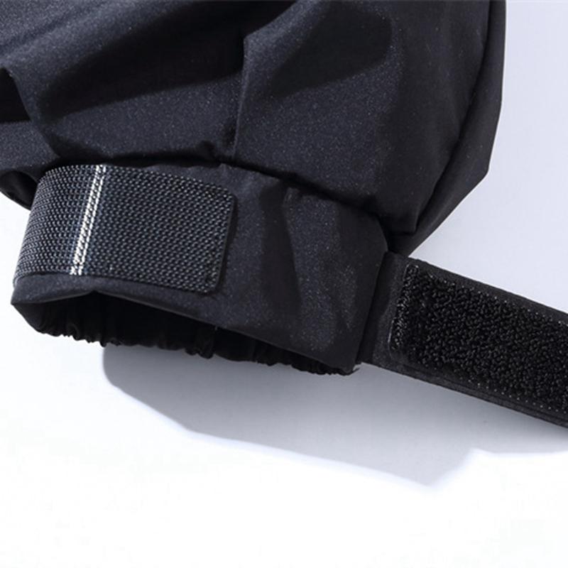 2-7 Years Kids Warm Drawstring Pants Adjustable Cuffs Windproof Pants