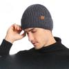 Winter Cross-border Wool Hat Middle-aged and Elderly European and American Knitted Amazon Warm Velvet Hat Spot