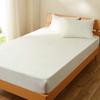 Belle Maison Washable Microfiber Fitted Sheet, Meltro, Ivory