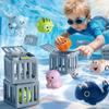 Swimming Diving Bath Toys Cute Animal Shape Reusable Safe Water Play Toy for Toddlers Kids Pool Party Gift
