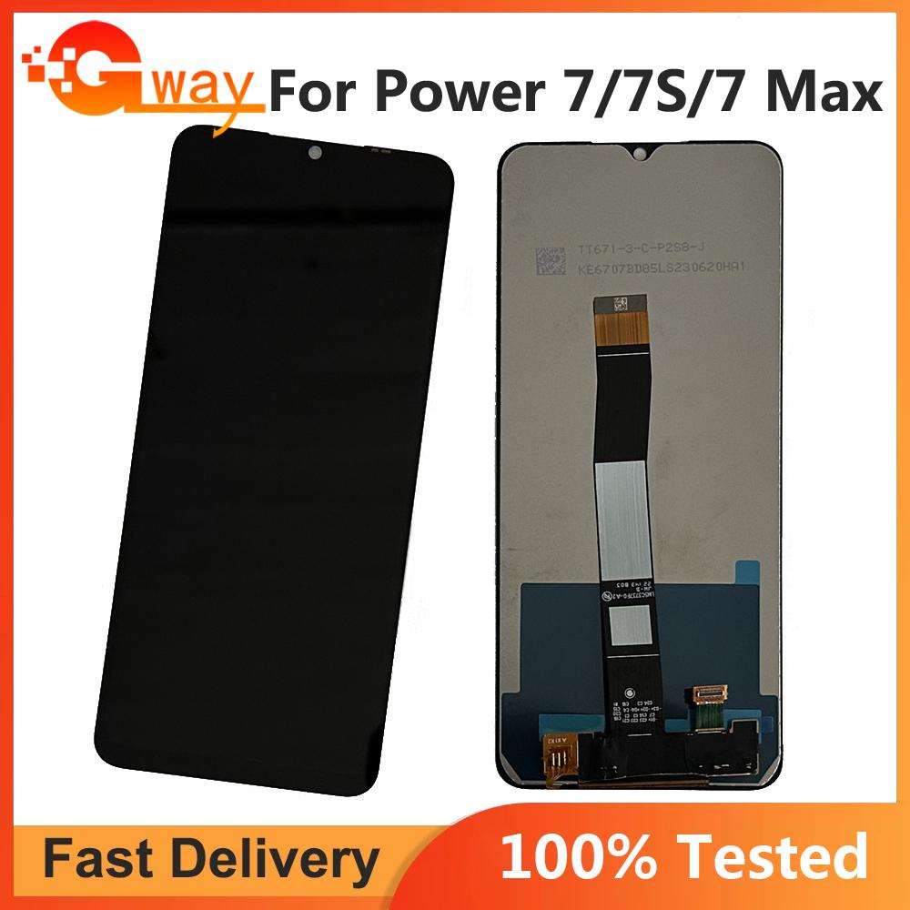 LCD Screen and Digitizer Full Assembly For UMIDIGI Power 7 7S 7 Max