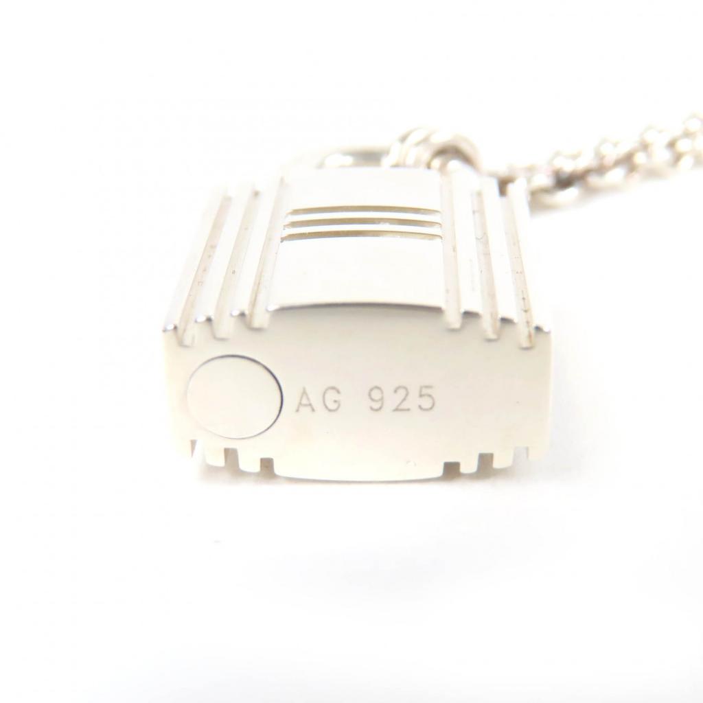 Excellent HERMES Necklace Cadena Necklace Pendant Accessories Silver AG925 Women Used