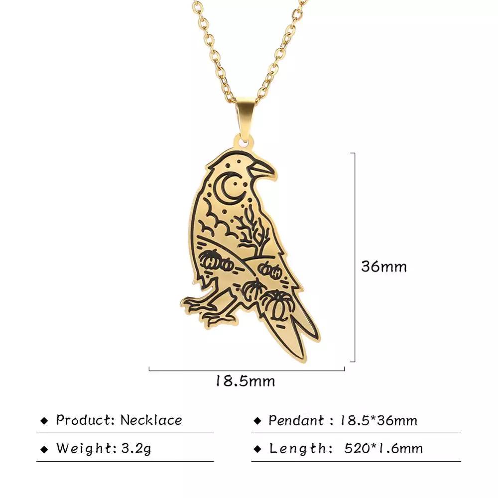 Cazador Animal Pendant Necklaces for Women Men Fox Rabbit Bird Fish Polar Bear Nature Stainless Steel Jewelry 2026 Birthday Gift