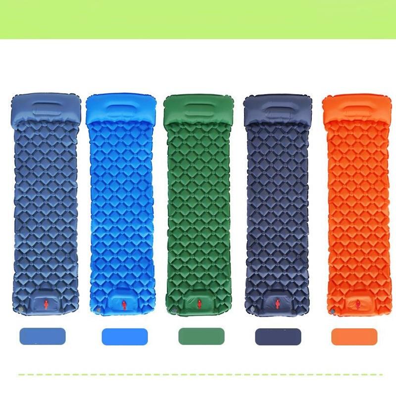 Camping Sleeping Pad Υπερελαφρύ Φουσκωτό Στρώμα Φορητό Μαξιλάρι Αέρα Εξωτερικού Χώρου ύπνου για Ταξιδιωτική Πεζοπορία