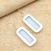 Milky Opal Gemstone Handmade 925 Sterling Silver Jewelry Lovely Earrings For Women