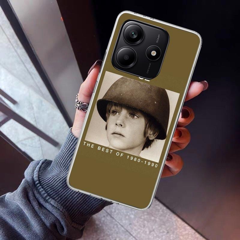 Band U-U2 Rock Phone Case For Xiaomi Redmi Note 15 14 14S 13 12S 12 Pro Plus 11S 11 10S 10 4G Cover 11E 11T 5G Print Fundas Redm