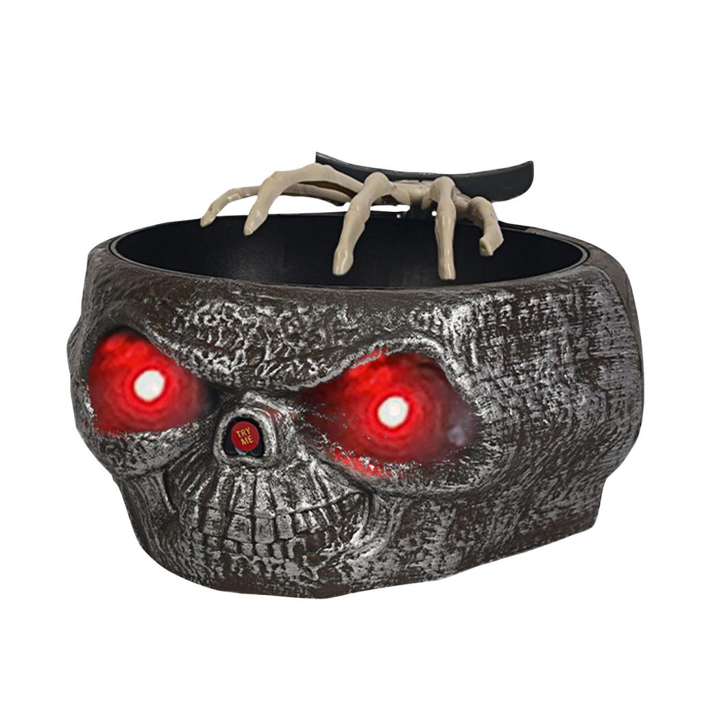Halloween Stakes Outdoor Decorations - Stakes With Glowing Eyes And Spooky Sounds | And Hand Props For Halloween Parties, Haunted Houses And