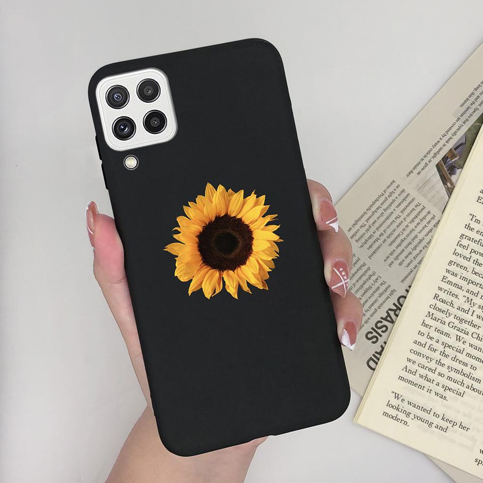 For Samsung Galaxy A22 4G 5G Case SM-A225F Love Heart Soft Silicon Phone Cover For SamsungA22 GalaxyA22 M22 A 22 4G 5G Fundas