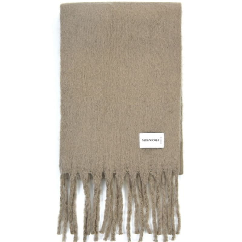 

NICK&NICOLE PREMIUM BOLD SOFT MUFFLER_BROWN ONE