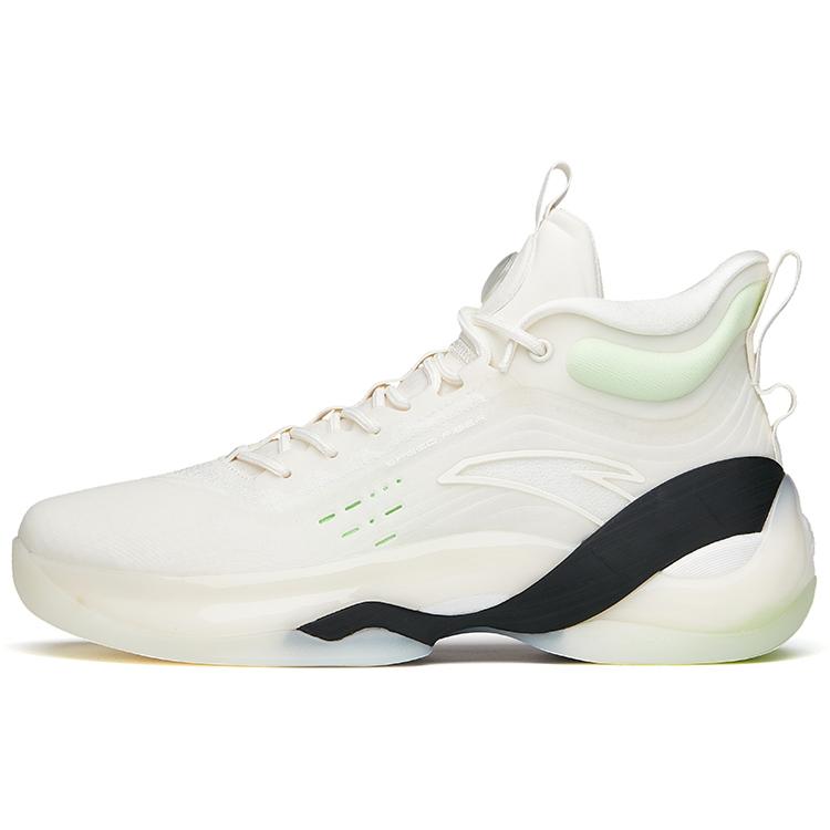 

ANTA KT7 Basketball Shoes Men s High top White/Black/Green 112141101-2 39