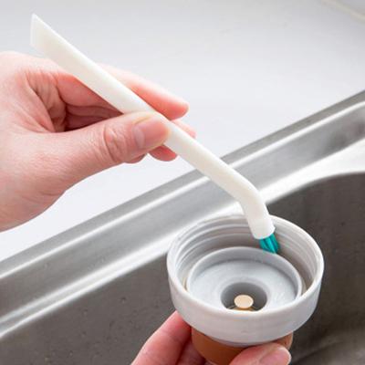 2Pcs Cleaning Narrow Brush Long Handle Baby Milk Bottle Gap Cleaning Brushes