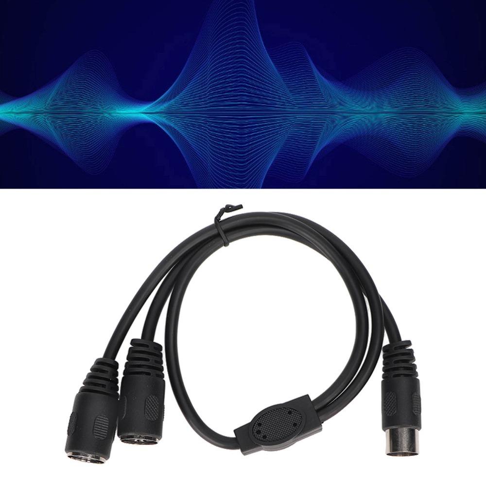 1.6ft MIDI Sync Breakout Cable High Accuracy Y Splitter Cable MIDI Equipment Sync