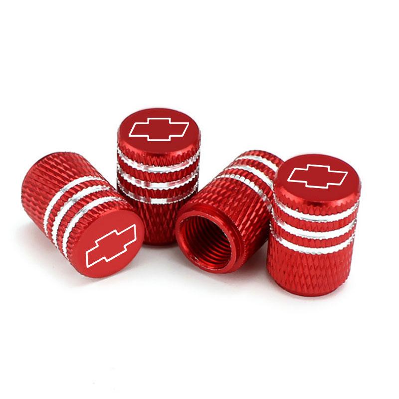 Car sticker Tire Valve caps for nipple Caps Hub Cap Accessories For Chevrolet Cruze Spark Captiva Suburban Camaro Silverado