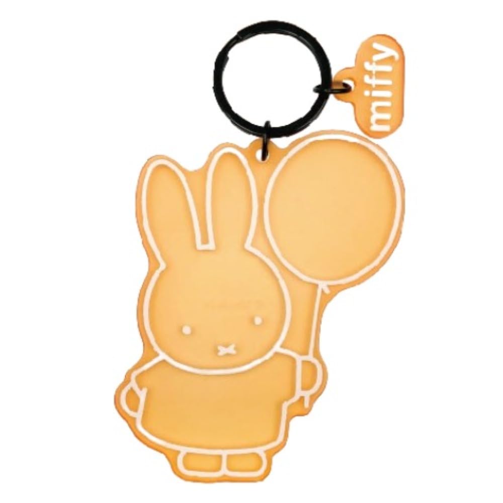 Marimo Craft Matte Dyed Keychain OR MIFFY W71 X H90mm (DBM-2294)