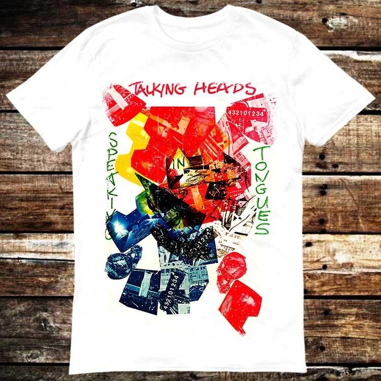 Talking Heads Limited Edition US Tour Poster 80s T Shirt 6203 Unisex T-Shirt