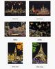 Colorful City Night Scratch Painting Set: DIY Gift for Friends