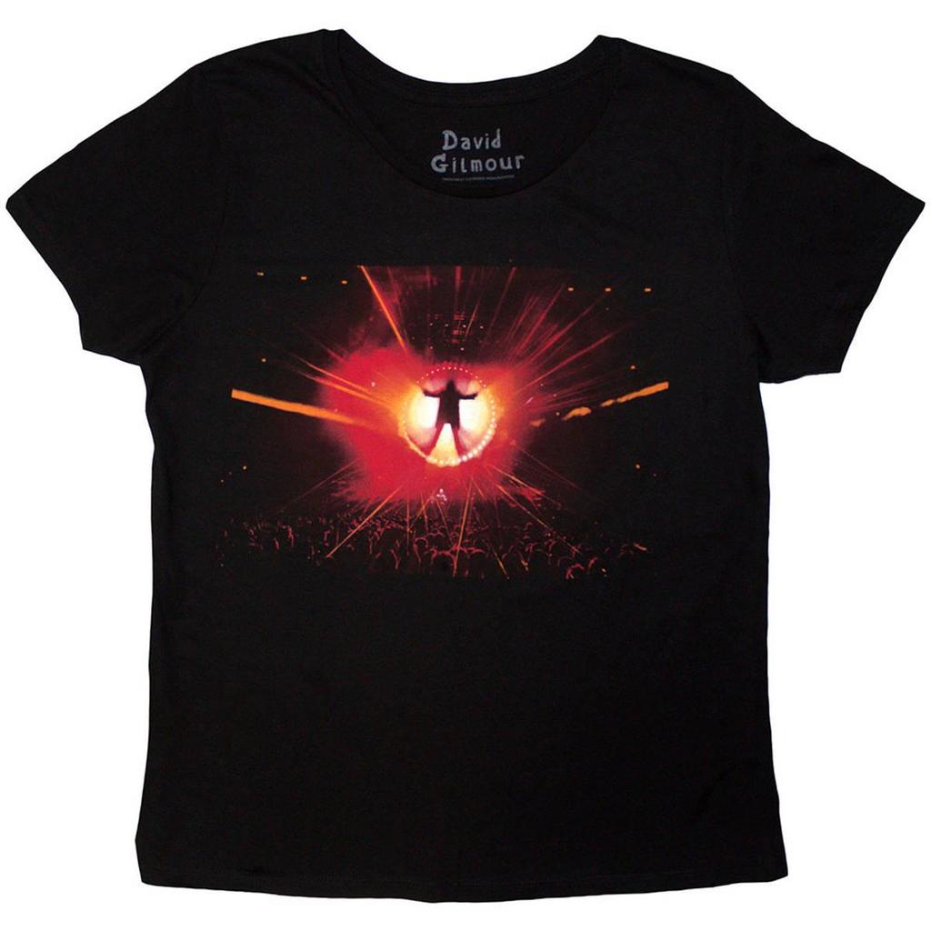 David Gilmour Womens/Ladies Back Print T-Shirt