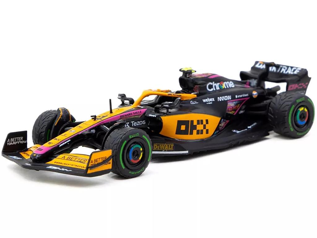 Tarmac Works McLaren Lando Norris Japonská GP 2022 IXO x Tarmac Lando Norris MiJo Limited 1/64 MCL36#4 [Položka]