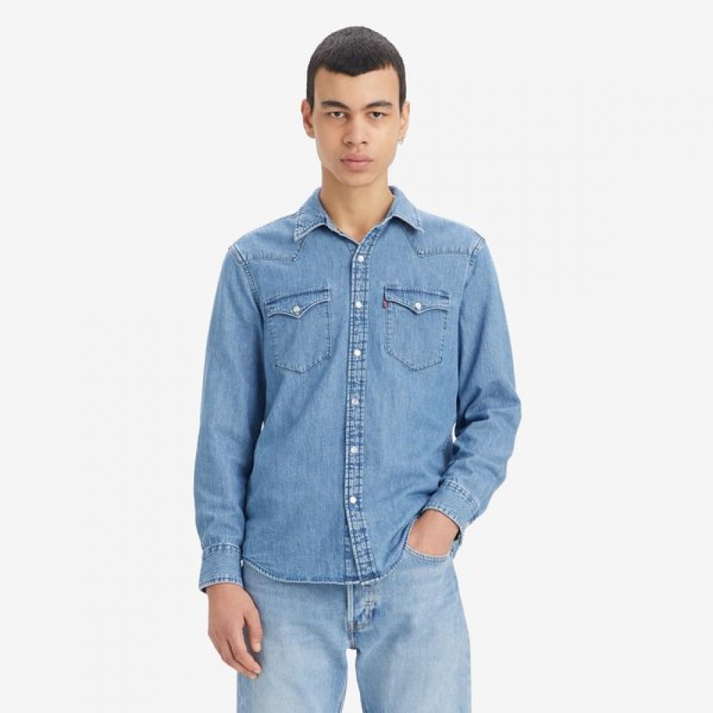 

Мужская классическая вестерн-рубашка Levi s 857450108 S(90)