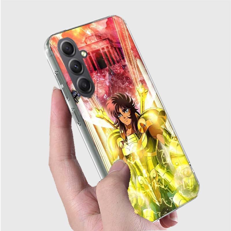 Saint Seiya Knights Of The Zodiac Phone Case for Samsung A16 A26 A36 A56 A17 A37 A57 A07 A06 A02S A03 A04S A05S Galaxy Note 20 1