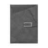 A5 Magnetic Clasp Faux Leather Notebook - Thick Loose-Leaf Student Diary