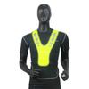 Adjustable Fit Reflective Vest Elastic Design Protective Vest High Visibility Vest  Running Jogging