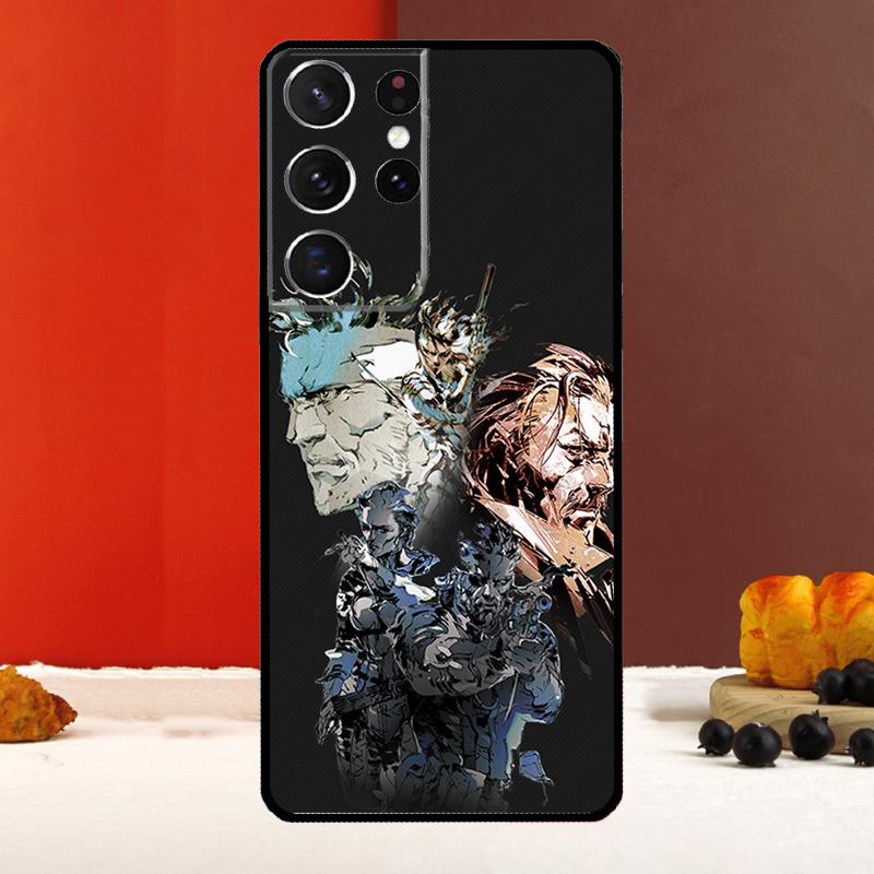 Game Metal Gear Solid Case For Samsung Galaxy S23 S22 Plus S21 Ultra Note 20 S8 S9 S10 Note 10 Plus S20 FE Coque