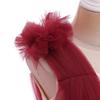 Children's Satin Mesh Tutu Skirt Princess Dress - Formal Wedding Flower Girl Attire