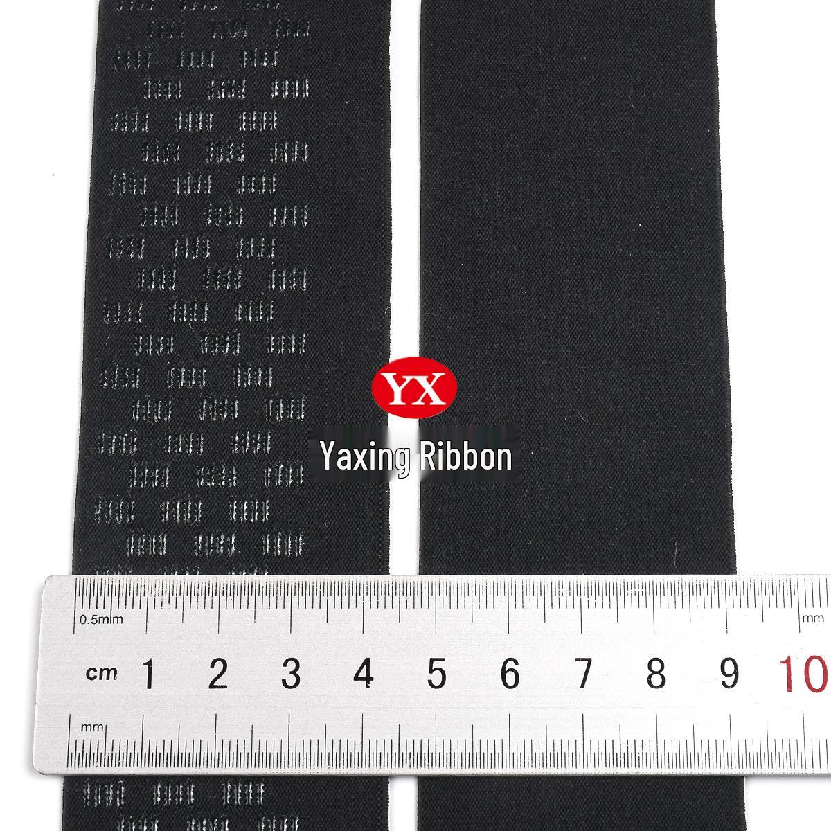4.5cm Silicone Non-Slip Elastic Band for Outdoor Sports Gloves and Cuffs чёрный