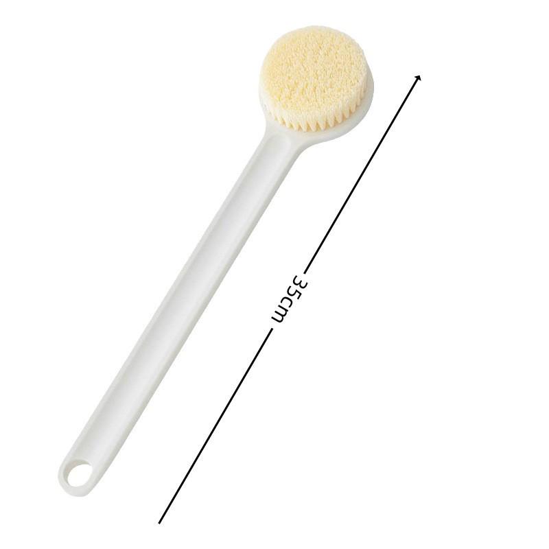 Long Handle Soft Bristle Bath Brush for Back Scrubbing and Cleansing