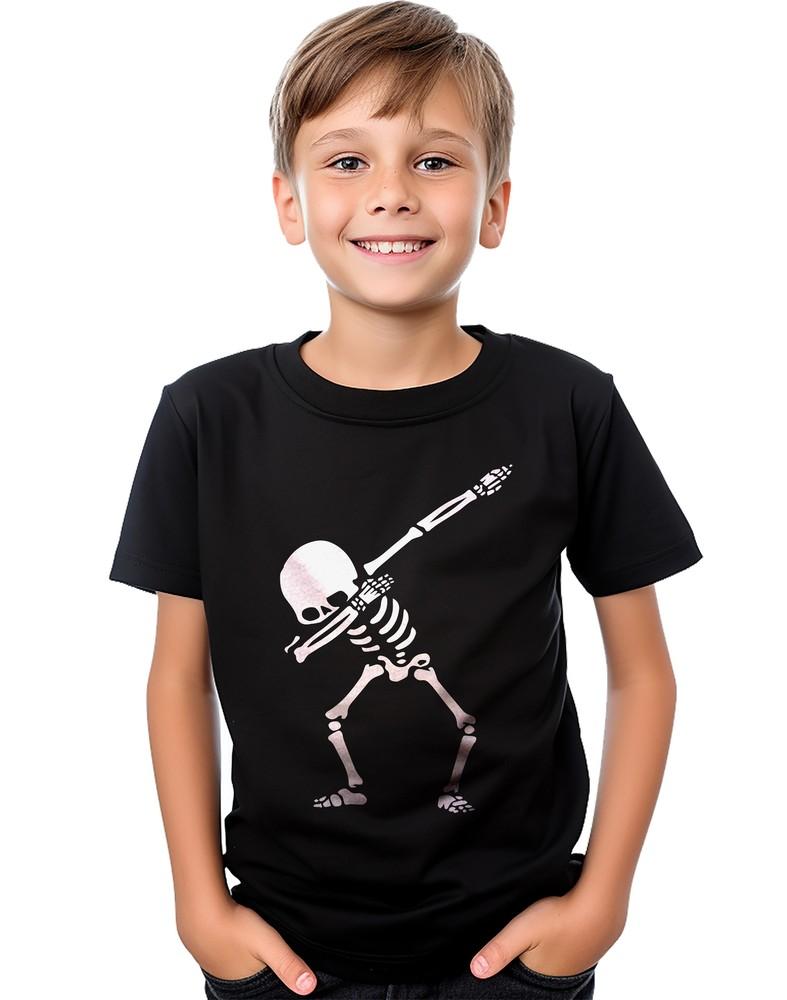 

Dabbing Skeleton kids t shirt M