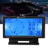 Car Electronic Compass Clock Thermometer Calendar Blue Backlight Digital Display