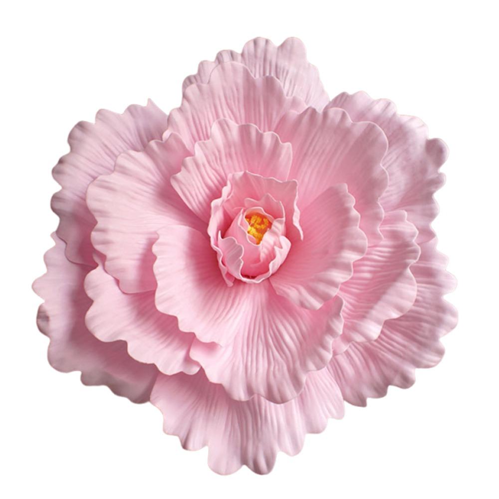 Stor Storlek Jätte Fotorekvisita PE-Skum Falska Blommor NY Rosbakgrund Väg