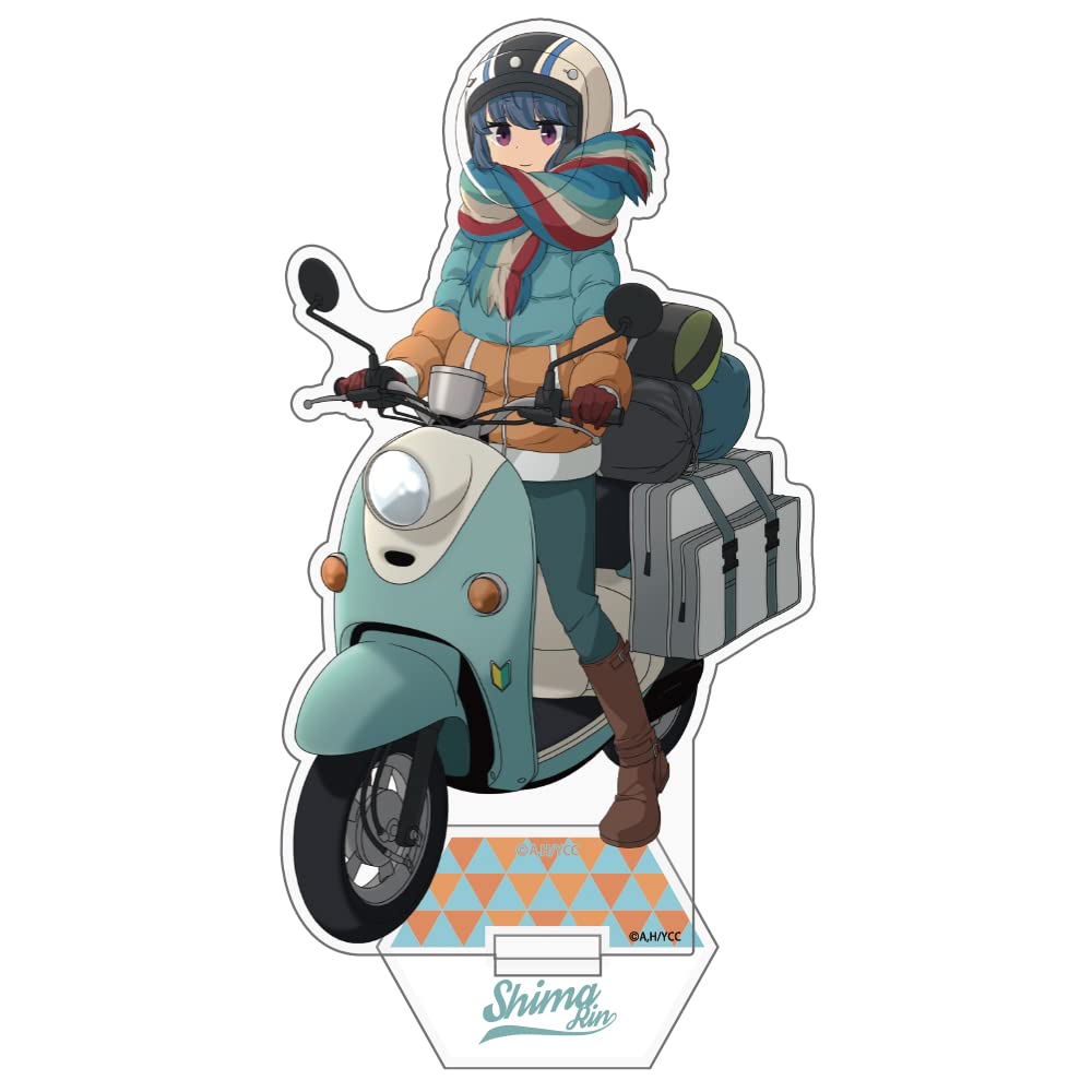 

2D Cospa Rin Shima and Scooter Acrylic Stand [Official] Yurucamp
