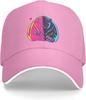 Bipolar Bear Split Design Baseball Cap Polyester Adjustable Outdoor Sports Visor Hat